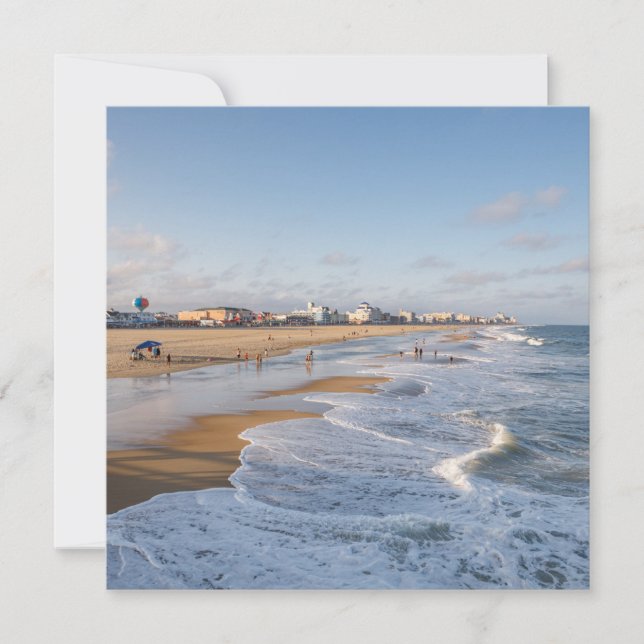 Faire-part Beach at Ocean City (Devant)