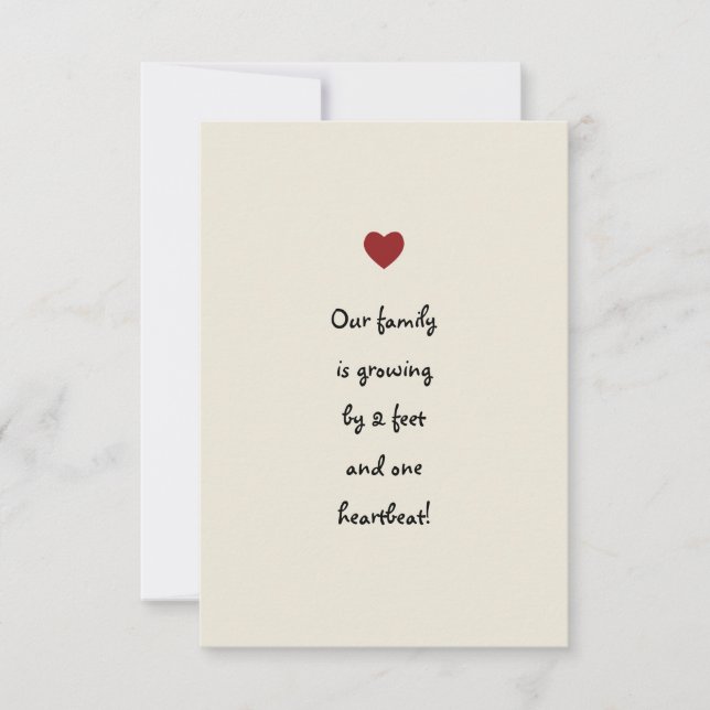 Faire-part bébé (Devant)