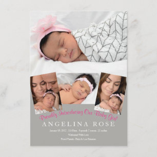 Faire-part Bébé bienvenu