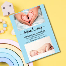 Bébé bleu taille et poids photo naissance