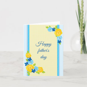 Faire-part Belle Fête des pères heureuse