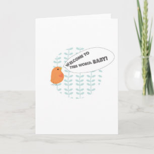 Faire-part Bienvenue bébé !