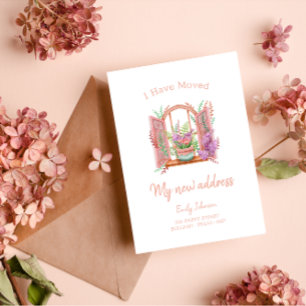 Faire-part Blooms par le déplacement de la vue