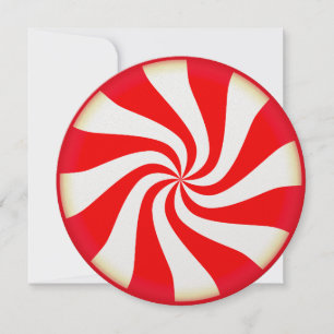 Faire-part Bonbons à la menthe poivrée