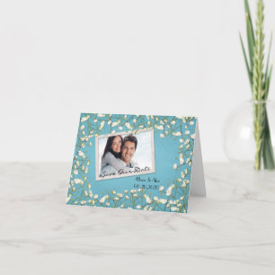 Faire-part Cadre photo de respiration bébé pour Save The Date