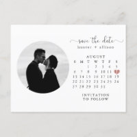 Carte postale | Calendrier Enregistrer la date