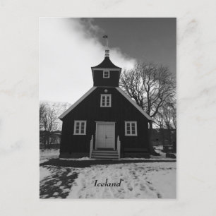 Faire-part Carte postale de l'église islandaise