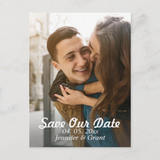 Faire-part Carte postale de sauvegarde photo