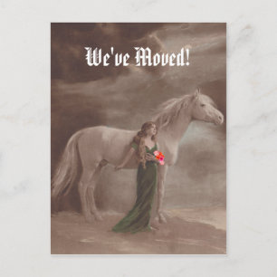 Faire-part Carte Postale Mémorable Nous Avons Déménagé Nouvel