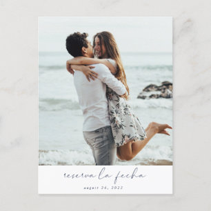 Faire-part Carte postale moderne pour annoncer la date de vot