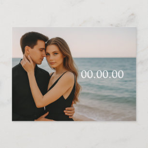 Faire-part Carte postale personnalisée avec photo pour annonc