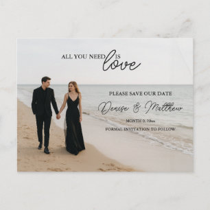 Faire-part Carte postale personnalisée avec photo pour annonc