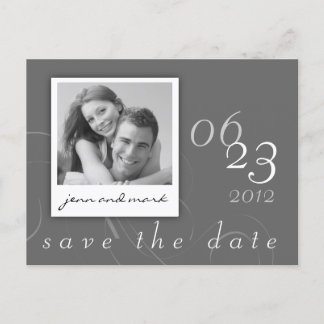 Faire-part Carte postale photo 04 pour sauvegarde de date