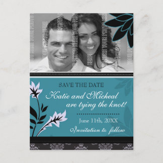 Faire-part Carte postale pour sauvegarder la date