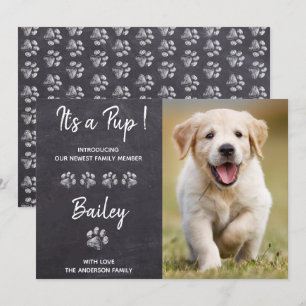 Faire-part C'est un Chien Chien Chien Chien Chien Chien Nouve