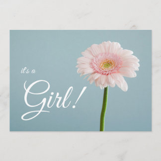 Faire-part C'est une fille !