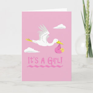 Faire-part C'est une fille !