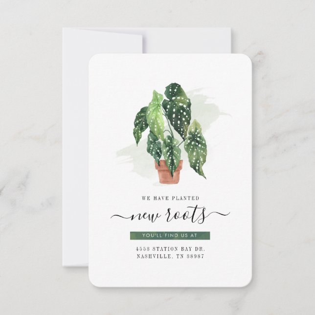 Faire-part Changement d'adresse Avis de changement de Faire-p (Devant)