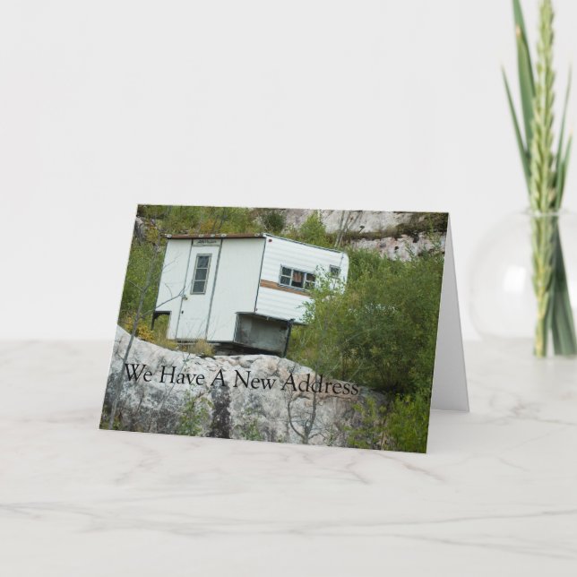 Faire-part Changement d'adresse : Camper (Devant)