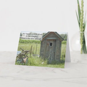 Faire-part Changement d'adresse : Lieu dans le pays