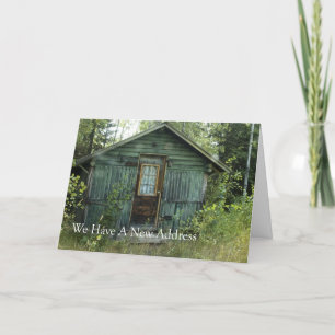 Faire-part Changement d'adresse : Maison Woodland