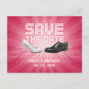 Faire-part Chaussures mariage - Enregistrer la carte postale 