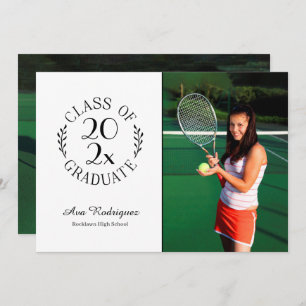 Faire-part Classe de 2025 Graduate Classic 2 Photo Graduation