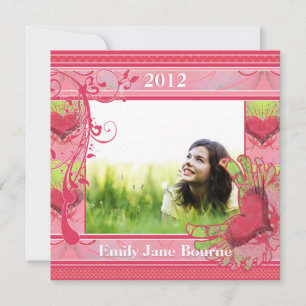 Faire-part Classe d'image de la Graduation Coeurs & Fils de 2