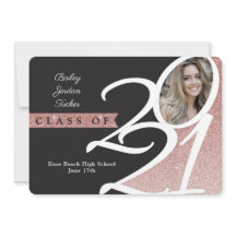 Classe d'or rose de 2021 Photo Graduation