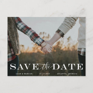 Faire-part Classic Enregistrer La Carte Postale Date