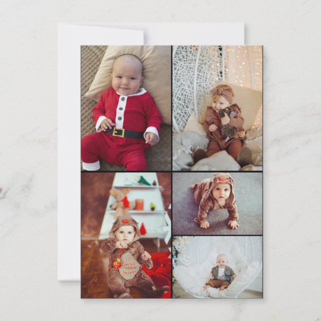 Faire-part Concevez votre propre collection photo 5 (Devant)