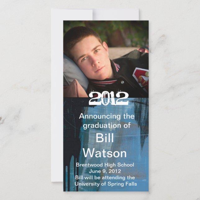 Faire-part cool (Devant)