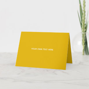 Faire-part Créez Votre Propre Conception Personnalisée Jaune
