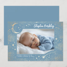 Cute Stars Lune Celestial Nouveau-né Photo Naissan