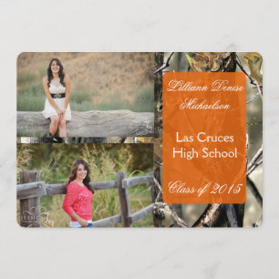 faire-part d'aîné de camouflage de Camo des