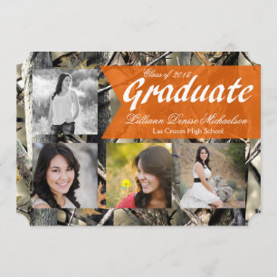 faire-part d'aîné de camouflage de Camo des