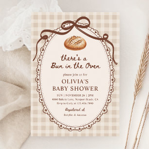 Faire-Part de Baby Shower au Pain au Levain à Carr