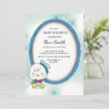 Faire-part de Baby Shower Canard Adorable – Mignon