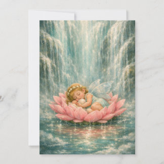 Faire-part de Baby Shower Enchantée