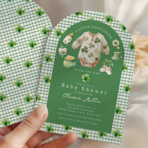 Faire-part de Baby Shower Little Lucky Charm
