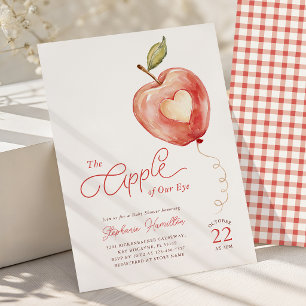 Faire-Part de Baby Shower "Pommes de Nos Yeux"