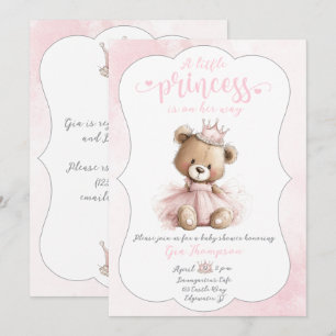 Faire-part de Baby Shower pour Petite Princesse av