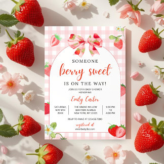 Faire-part de Baby Shower pour un Bébé Très Mignon