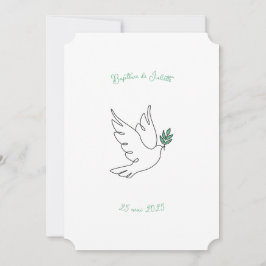 Faire-Part de Baptême Colomba