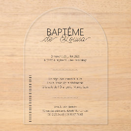 Faire-Part de Baptême Louisa