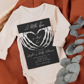 Faire-Part de Bébé Shower Little Boo Est Presque L