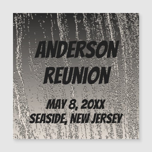 Faire-part de conservation de la bande d'argent de (Devant)