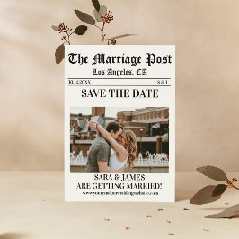 Faire-Part de Date de Mariage Personnalisé avec Ph