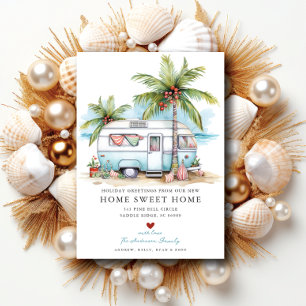 Faire-part de déménagement de vacances de Camper R