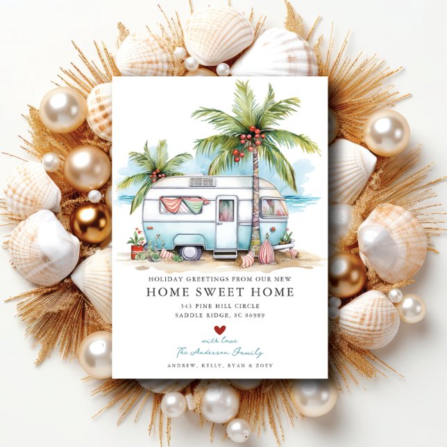Faire-part de déménagement de vacances de Camper R (Créateur téléchargé)